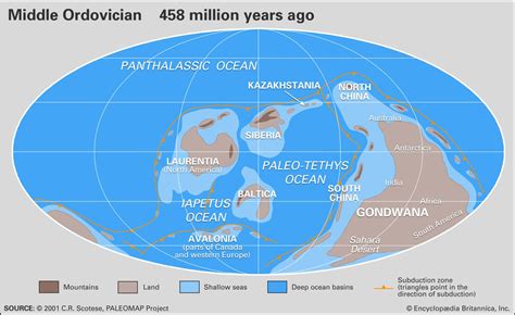 ordovician period major  extinction facts britannica