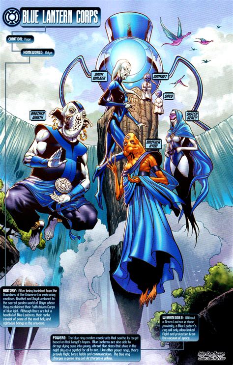 Blue Lantern Corps Blackest Night Comicnewbies