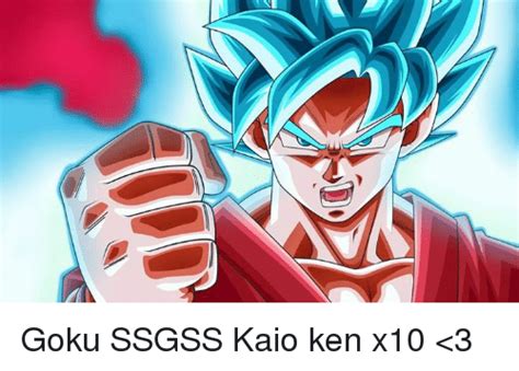 Goku Ssgss Kaio Ken X10