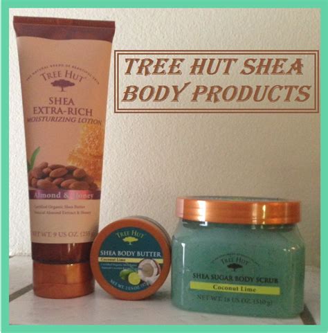 tree hut shea body products review giveaway