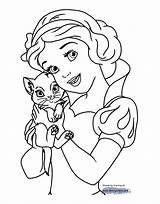 Snow Coloring Pages Disney Printable Color Drawing Kitten Nemo Book Finding Dwarfs Seven Print Princess Adult Sheets Holding Crush Kids sketch template
