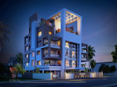 apartment elevation designing  architectural rendering services