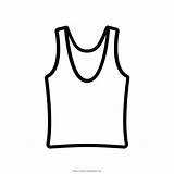 Sleeveless Shirt Iconfinder sketch template