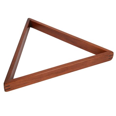 triangle full size wooden     alcocks billiard tables