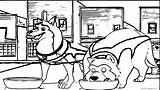 Coloring Balto Kodi Kirby Wolf Wecoloringpage Cartoon Pages sketch template