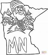 Minnesota Coloring Pages Map Wild Vikings Color State Twins Printable Flag War Nfl Getcolorings Supercoloring Football Colorings Getdrawings Popular Template sketch template