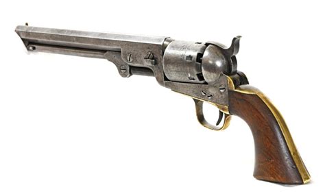 lot antique colt model 1851 navy 36 cal percussion revolver