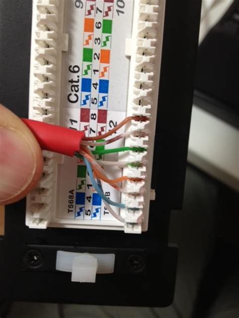 wrong   cat  patch panel wiring valuable tech notes