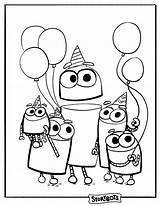 Storybots Pages Coloring Printable Kids Birthday Sheets Printables Activity Bestcoloringpagesforkids Activities Book sketch template