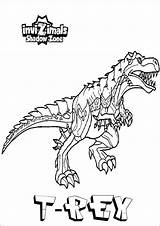 Invizimals Kleurplaat Dino Animados Skelet Dinosaurier sketch template