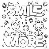 Coloring Pages Quotes Quote Inspiring Inspirational October Smile Printable Kids Sheets Print Colouring Color Word Getdrawings Pdf Fascinating Cool Comments sketch template