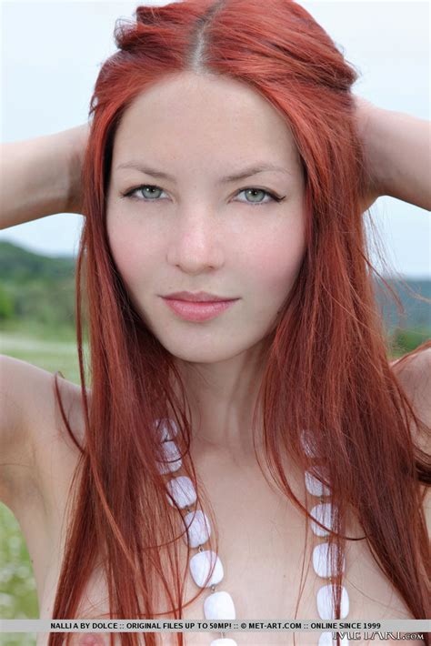Pale Redhead Nalli A Showing Off Teeny Tits And Very Hairy Beaver In A