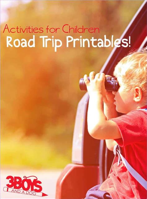 printable travel games road trip activities  kids