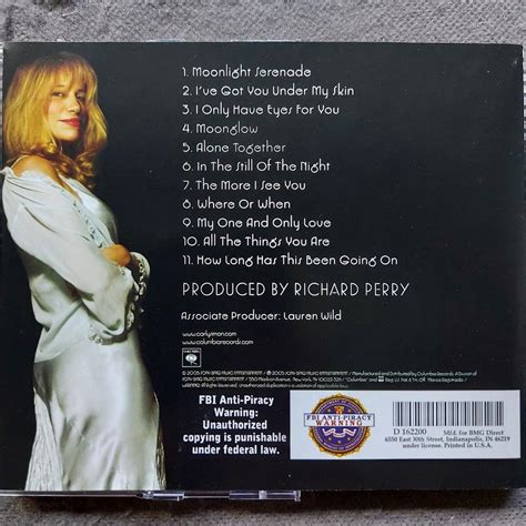 carly simon moonlight serenade 精選 cd 05年 made in usa i ve got you