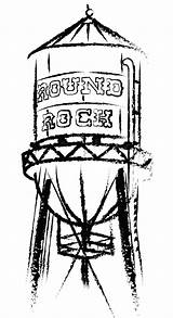 Tower Water Drawing Round Drawings Paintingvalley Rock sketch template