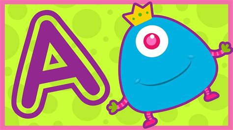 Alphabet Fun Learning With Monsters The Letter A Learn The Alphabet