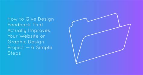 give design feedback   improves  website