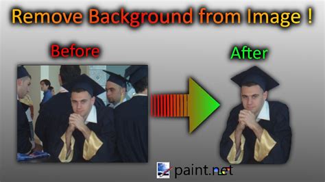 remove background   image   paintnet youtube