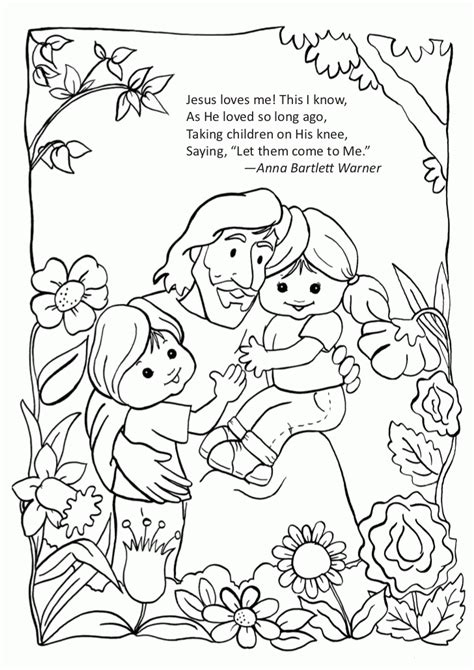 jesus   children coloring page   jesus