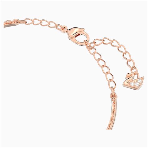 Ginger Bangle Gray Rose Gold Tone Plated