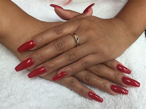 i love my red sexy nails yelp