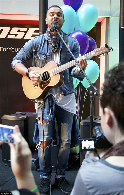 guy sebastian serenades fans at westfield sydney with acoustic performance daily mail online