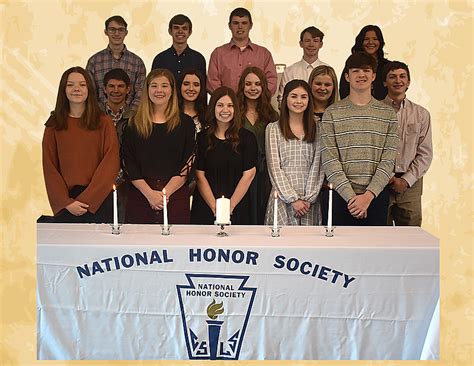 Ccs National Honor Society Induction Ceremony Magnolia Banner News