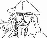 Sparrow Jack Coloring Pages Caribbean Pirates Pirate Face Omalovánky Printable Color Kids Getcolorings Ymca Karibik Libuše sketch template