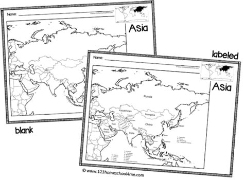 printable blank maps  kids world continent usa