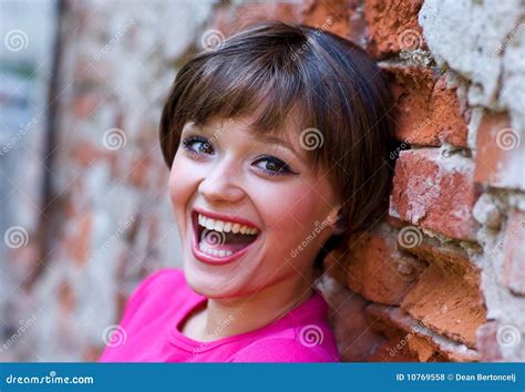 happy girl stock photo image  emotional woman teen