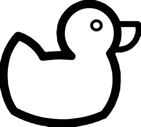 duck baby side bold coloring page wecoloringpagecom