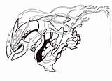 Coloring Mega Pokemon Pages Rayquaza Sheets Library Clip sketch template