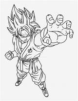 Goku Coloring Pages Saiyan Super Blue Big Transparent Excellent Popular Albanysinsanity Seekpng sketch template