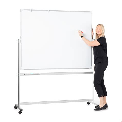 portable whiteboard  wheels  standing whiteboard xl displays uk