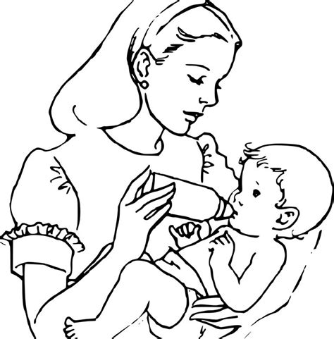 nanny coloring page  printable coloring pages  colooricom