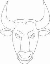 Bull Mask Coloring Printable Kids Pages Drawing Carabao Masks Face Ferdinand Print Animal Studyvillage Taurus Drawings Visit Book Pdf Open sketch template