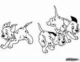 Coloring Pages Puppies Running Disneyclips Dalmatians Dalmatian Directions sketch template