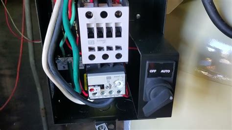 ingresoll rand air compressor  gal  hp  psi electrical wiring youtube