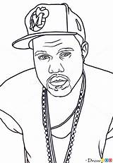Kanye West Draw Drawing Singers Famous Singer Step Rapper Drawdoo Tutorial sketch template