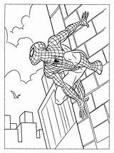 Spiderman Coloring Pages Jan Spider Man Superhero Entertainment sketch template