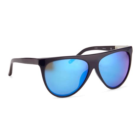 Women S Pl17c8 Sunglasses Navy Blue Mirror 3 1 Phillip Lim