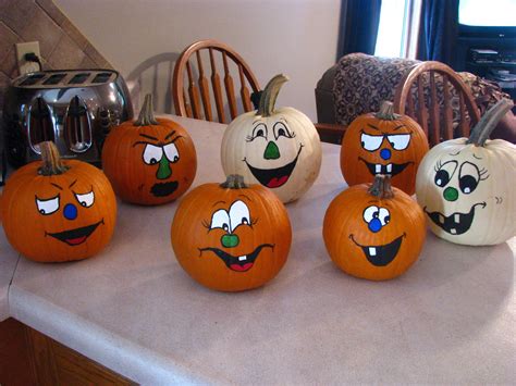 faces pumpkins craft ideas pinterest face