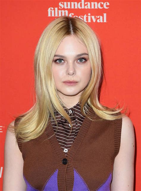 Elle Fanning At I Think We’re Alone Now Premiere At 2018 Sundance Film