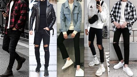 How To Style Black Jeans Black Jeans Black Jeans Outfit Men