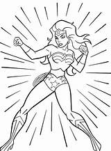 Coloring Wonder Woman Pages Online Print sketch template