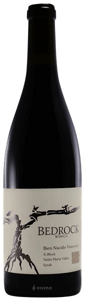 Bedrock Wine Co Bien Nacido Vineyard X Block Syrah Vivino Us