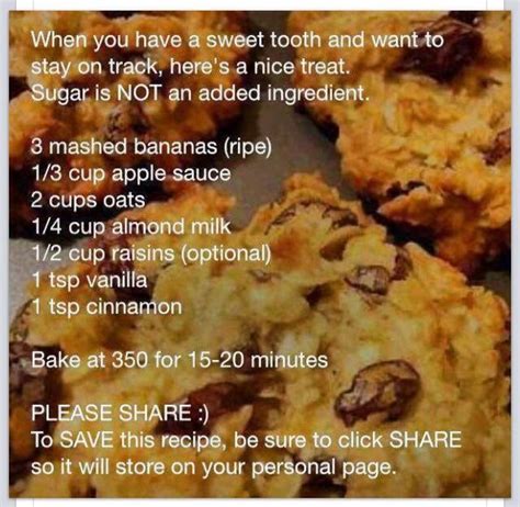 Healthy Sweet Tooth Snack Food And Recipes Pinterest