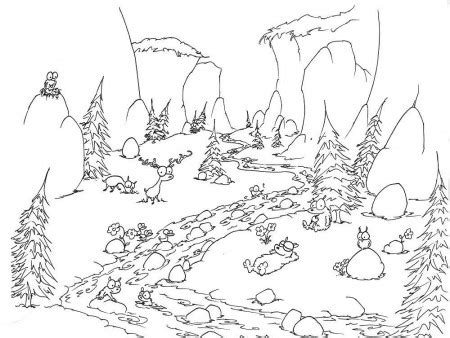 forest habitat coloring pages coloring page coloring home