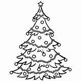Tree Coloring Christmas Pages Kids Color Printable Print Drawing Chrismas Trees Holiday Clip Childrens Clipart sketch template