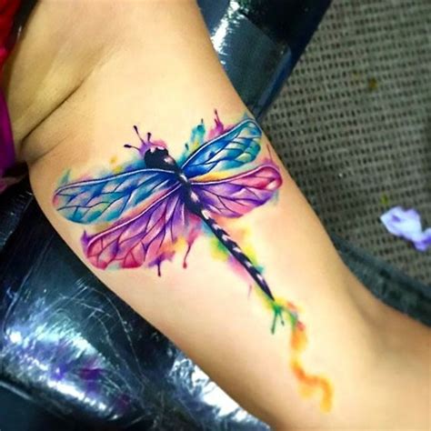 45 Cute Dragonfly Tattoo Designs For Women